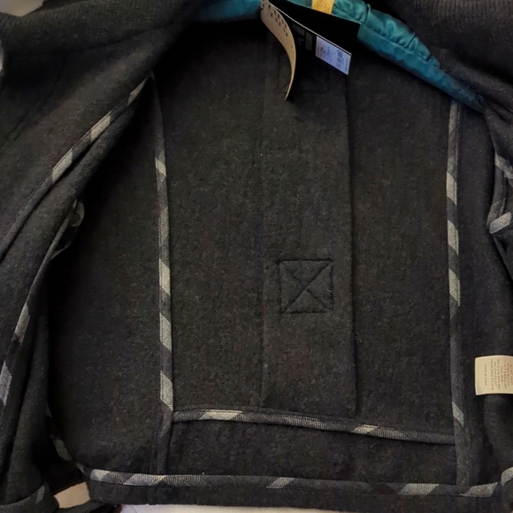 Burberry Brit wool charcoal motorcycle jacket in a XL - Picture 7 of 11